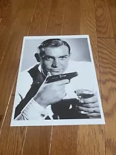 JAMES BOND SEAN CONNERY Art Print Photo 8x10" Poster Walther PO Pistol Gun 007