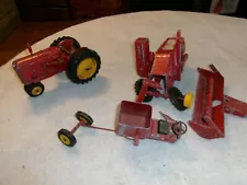 Agco Massey Harris Ferguson Farm Toy Reuhl Clipper Combine 44 Tractor Projects