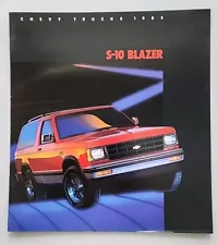 Original 1985 Chevrolet - Chevy S-10 Blazer Truck Sale Brochure CB