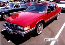 1991 Cadillac Coupe Deville auto car show photo 3.5x5 FREE SHIPPING