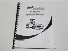 Ingersoll Rand SD-150 Pro-Pac Vibratory Compactors Parts Manual June 2002