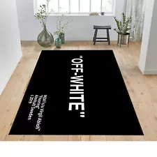 Off White Rug, Off White Decor Rug, Street Fashion Rug, Popular Carpet, Best Rug