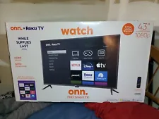 43" Flat Screen-Smart TV -Brand NEW In Box Never Opened