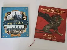 Fantastic Beasts and Where to Find Them& Movie Magic - Like New Lot 2 Books