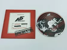 Persona 5 Confidential Footage Blu-Ray preview promo 'not for sale' DVD Persona5