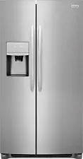 Frigidaire Gallery 25.5 Cu. Ft. Side-by-Side Refrigerator Silver FGSS2635TF1