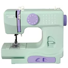 New ListingJanome Mystical Mint Basic Easy-to-Use 10-Stitch Portable Compact Sewing Mach...