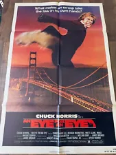 Chuck Norris - AN EYE FOR AN EYE- 1 Sheet