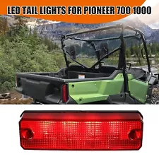 1PCS Red ATV LED Taillight Tail Light for Honda Pioneer 520 700 1000 2014-2024