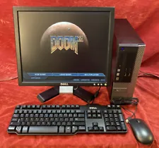 Dell Windows XP SUPER FAST GAMING SYSTEM i5 Processor SSD Radeon GPU COMPLETE