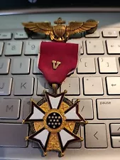 KOREA/VIETNAM USN/USMC-Named Legion of Merit-With Combat "V" + Pilot Wings