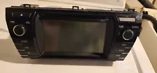 2014-2016 Toyota Corolla Radio Cd Player Display Screen 86140-02470 *FOR PARTS*