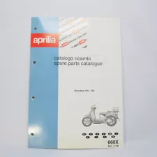 Aprilia.Scarabeo125 150 Spare Parts Catalog.Parts List.2 Languages ​​660X..