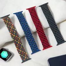 Hot Sale Cool Loop Band For Apple Watch Series6 5 4 3 iWatch Nylon Strap 38-45mm