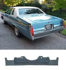 1977 1978 1979 Cadillac Deville Fleetwood Brougham Sedan Coupe Tag Bumper Filler (For: 1977 Cadillac DeVille)