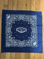 Bandana Stetson 150 Year Commemorative Blue & White Square Cowboy