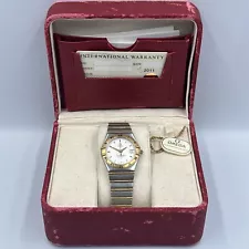 OMEGA CONSTELLATION 368.1201 Steel/Gold Automatic Mens Wristwatch W BOX & PAPERS