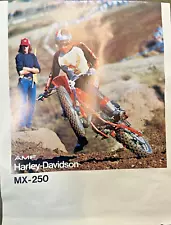 Harley-Davidson MX250 sales brochure