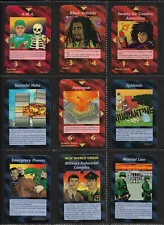 All 200 Common Set 1995 ILLUMINATI INWO Card Game New World Order NUKE EPIDEMIC