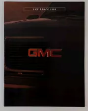 GMC Truck Sales Brochure 1996 : Sierra Club Coupe Sonoma Jimmy Yukon