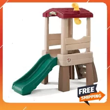 Step2 Naturally Playful Lookout Treehouse Toddler Climber with Slide