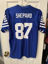 Sterling Shepard New York Giants Football NFL Team Apparel Boys Blue Jersey XL