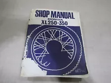 1973 1974 ? HONDA XL250 XL350 OEM FACTORY SHOP SERVICE MANUAL