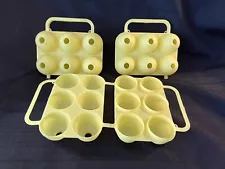 Jello Jigglers Smooth Egg Molds Yellow Jello Shots SET OF THREE