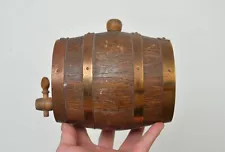 wooden barrel Whiskey barrel Wine Cider pub home brew cask - FREE POSTAGE