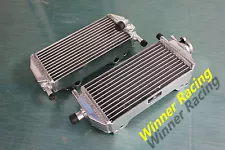 right+left Aluminum radiator fit Suzuki RM250 RM 250 2-stroke 2001-2008 (For: 2001 RM250)