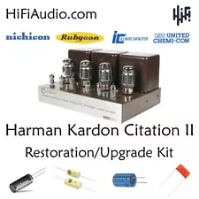 Harman Kardon Citation II 2 FULL restoration recap repair service rebuild kit