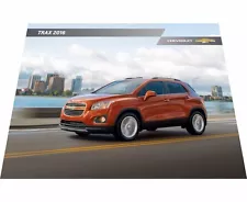 2016 Chevrolet Trax 28-page Original Car Sales Brochure Catalog