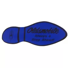 Vintage Blue Sales Decal for Oldsmobile Dealership Floor - Each (For: More than one vehicle)