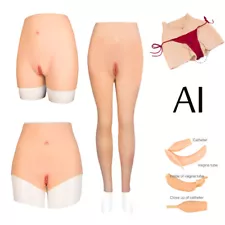 AI Silicone Crossdresser Hip Shaping Pants Transgende Realistic Fake Vagina