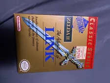 Zelda II: The Adventure of Link classic series nes ORIGINAL PACKAGING