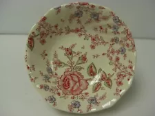 Johnson Bros. Rose Chintz Pink 6.25" Bowl