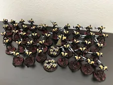 Warhammer 40k Necron army - Warriors - Overlord - Reapers - Flayers - Scarabs -