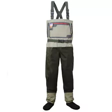 Fly Fishing Stocking Foot Chest Waders Affordable Breathable Waterproof Wader