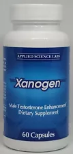 Xanogen All Natural Testosterone Booster 60 Capsules New Sealed Exp. 12/2026