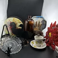 VTG-Modern Junk Drawer Lot (Yard Sale,Home Decor Items + More) Taxidermy