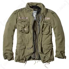 Brandit Military M65 Giant Field Jacket Coat - Olive - Various Sizes