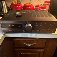 Vintage JVC RX-317 Home Stereo Receiver 220 Watts W/remote