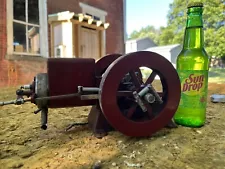 Antique Vintage Hit Miss Engine Model 1950-60s Working Gas Engine New Holland