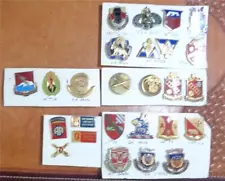 Lot U.S. Army Military DUI'S Distinguished Unit Insignia & others # 451b