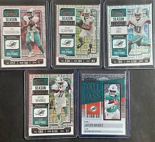 2023 Miami Dolphins Mojo FOTL Lot, Tua Tyreek Waddle Claypool Waddle Hall Pass