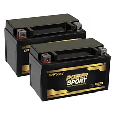 2 Pack - YTX7A-BS High Performance, Maintenance Free, SLA AGM Motorcycle Battery