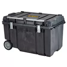 DEWALT Tough Chest 38 In. 63 Gal. Mobile Soft Grip Handle Tool Storage Box