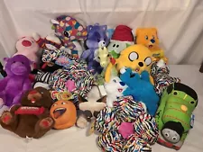 Crane Claw Machine Animal Jumbo Plush Mix 20 Pieces Licensed 6”-15” 18 NWT 2 W/O