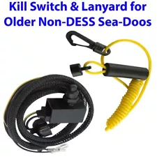 SeaDoo Safety Switch & Lanyard NON-DESS Fits 1989-1995 SP SPI SPX XP GT GTS GTX (For: 1995 XP)