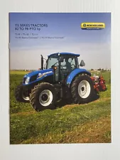 New Holland T5 Series Tractors 82 to 98 HP Sales Brochure (Original Brochure)